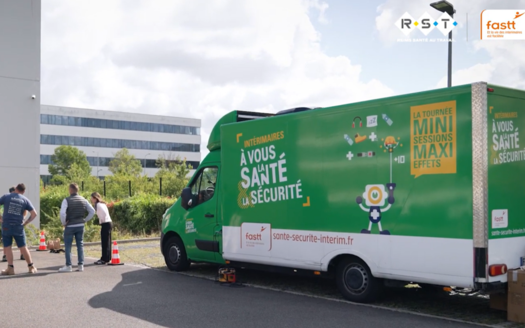 Le Truck de la Prévention fait escale à Reims Santé au Travail